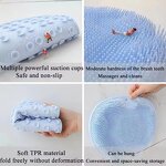 Foot Massager Mat Supplier - OEM Water Proof TPR Pads Shower Cleaner