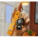 Cartoon Keychain Factory - OEM Multi-Color Rabbit Astronaut Car Pendant