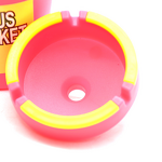 Car Ashtray Supplier - OEM Customized Logo Glow Funnel-Type Ashtray