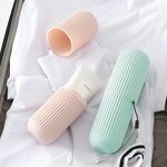 Toothbrush Container Supplier - OEM Portable Plastic Travel Storage Case