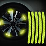 Car Wheel Sticker Manufacturer - OEM 20 Pcs Fluorescent Reflective Strips