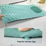 Bath Mat Supplier - OEM Non-Slip PVC Suction Cups Shower Mat