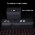 Foldable Trunk Organizer Factory - OEM Convenient PU Leather Storage Box