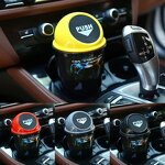 Mini Car Trash Can Factory - OEM Plastic Trash Bin Cup Holder Organizer
