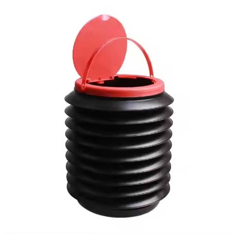 Folding Car Trash Can Supplier - OEM Foldable 4L Plastic Bucket Organizer