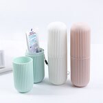 Toothbrush Container Supplier - OEM Portable Plastic Travel Storage Case