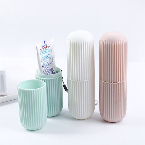 Toothbrush Container Supplier - OEM Portable Plastic Travel Storage Case