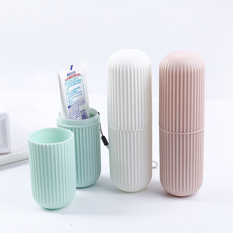 Toothbrush Container Supplier - OEM Portable Plastic Travel Storage Case