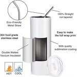 Sublimation Blanks Manufacturer - OEM Popular Wholesale 20oz Skinny Tumblers