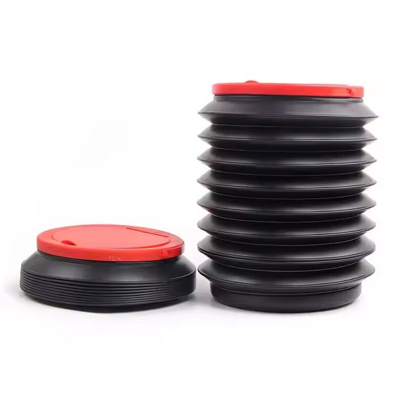 Portable Car Trash Can Factory - OEM 4L Foldable Plastic Bucket Dust Bin