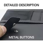 Car Visor Clip Factory - OEM Luxury PU Leather Glasses Storage Holder