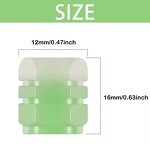 Tire Valve Cap Supplier - OEM Universal Luminous ABS Car Bike Caps