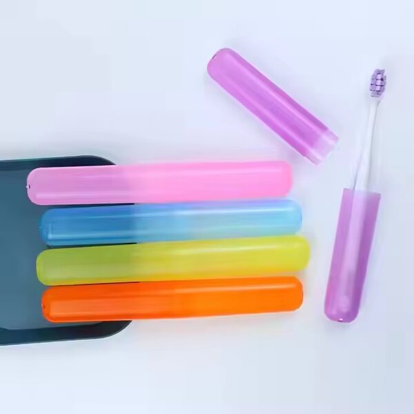 Toothbrush Storage Box Supplier - OEM Portable Smiley Face Plastic Holder