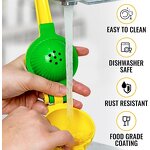 Lemon Juicer Manufacturer - OEM Aluminium Alloy 2 in 1 Handheld Press