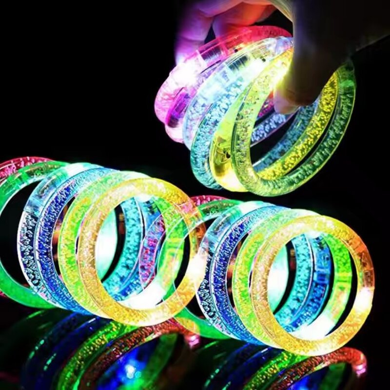 LED Bubble Bracelet Manufacturer - OEM Flash Glowing Wristband Concert Prop