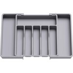 Silverware Organizer Manufacturer - OEM Plastic Adjustable Cutlery Drawer Tray