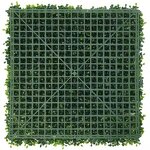 Artificial Grass Wall Supplier - OEM 2525cm Anti-UV Plastic Green Wall