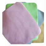 Microfiber Cleaning Cloth Supplier - OEM Custom Embossed Logo Suede Cloth