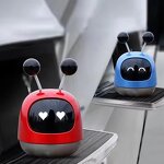 Solid Car Freshener Manufacturer - OEM Cute Robot Expression Plastic Diffuser