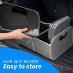 Car Storage Box Factory - OEM Modern Oxford Foldable Trunk Organizer