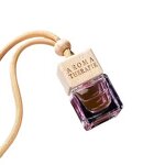 Glass Car Perfume Manufacturer - OEM Customized 8 ml Wood Bottle Pendant