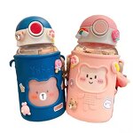 Kids Water Bottle Manufacturer - OEM Cute 620ml Portable Student Bottle