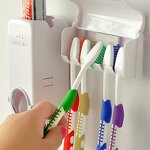 Toothbrush Holder Supplier - OEM 2025 Hot Sale Wall Mount Rack Dispenser
