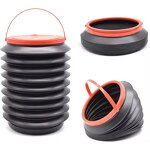 Folding Car Trash Can Supplier - OEM Foldable 4L Plastic Bucket Organizer