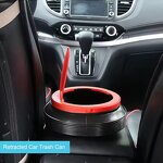 Portable Car Trash Can Factory - OEM 4L Foldable Plastic Bucket Dust Bin