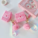 AirPods Pro Case Manufacturer - OEM 3D Pink Cellphone Design Furball