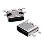 Type-C Charging Port Factory - OEM USB 3.1 6pin Female Jack Socket