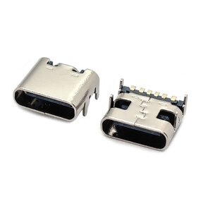 USB-C Connector Manufacturer - OEM 6pin for Huawei Samsung PCB