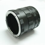 Macro Extension Tube Set Factory - OEM 3 Ring Metal for Canon DSLR