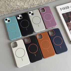 iPhone Phone Case Manufacturer - OEM Wholesale Lychee PU Leather