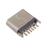USB-C Socket Manufacturer - OEM 6 Pin SMT High Current Housing