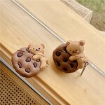 AirPods Case Manufacturer - OEM 3D Cookies Bear Design Biscuit Style