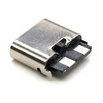 USB Type-C Socket Manufacturer - OEM 2 Pin Female Charging Port