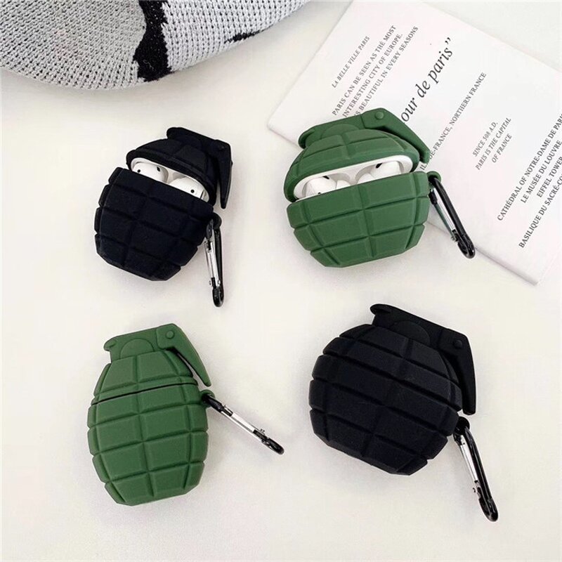 AirPods Pro Case Manufacturer - OEM 3D Hand Grenade Cartoon Military