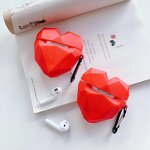 AirPods Case Factory - OEM 3D Red Love Heart Design Keychain