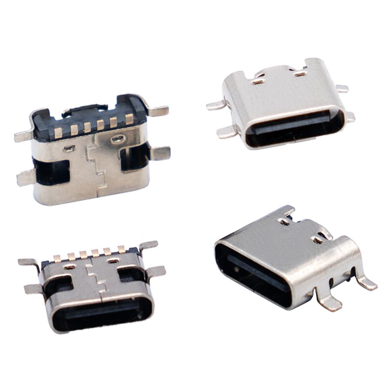 Type-C Charging Port Factory - OEM USB 3.1 6pin Female Jack Socket