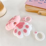 AirPods Case Manufacturer - OEM 3D Cat Paw Design Finger Ring