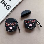 AirPods Pro Case Manufacturer - OEM 3D Black Face Girl Cartoon Silicone