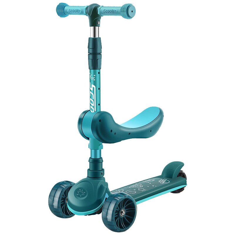 Child Folding Scooter Supplier - OEM Height-adjustable 3 Wheel Kick Scooter