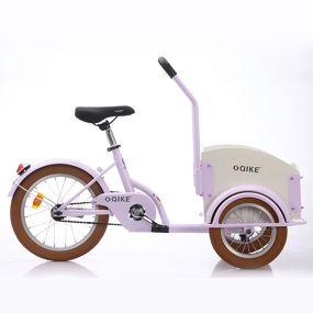 16 Inch Cargo Bike Supplier - OEM 2025 Hot Sale Kids Tricycle Wooden Box