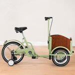 Foldable Cargo Tricycle Factory - OEM New Design Front Storage Basket Bike