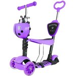5-in-1 Folding Scooter Supplier - OEM Plastic Foldable Yo-Yo Style for Kids