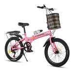Custom Foldable Bicycle Factory - OEM Carbon Steel 20 Inch Double Disc Brake