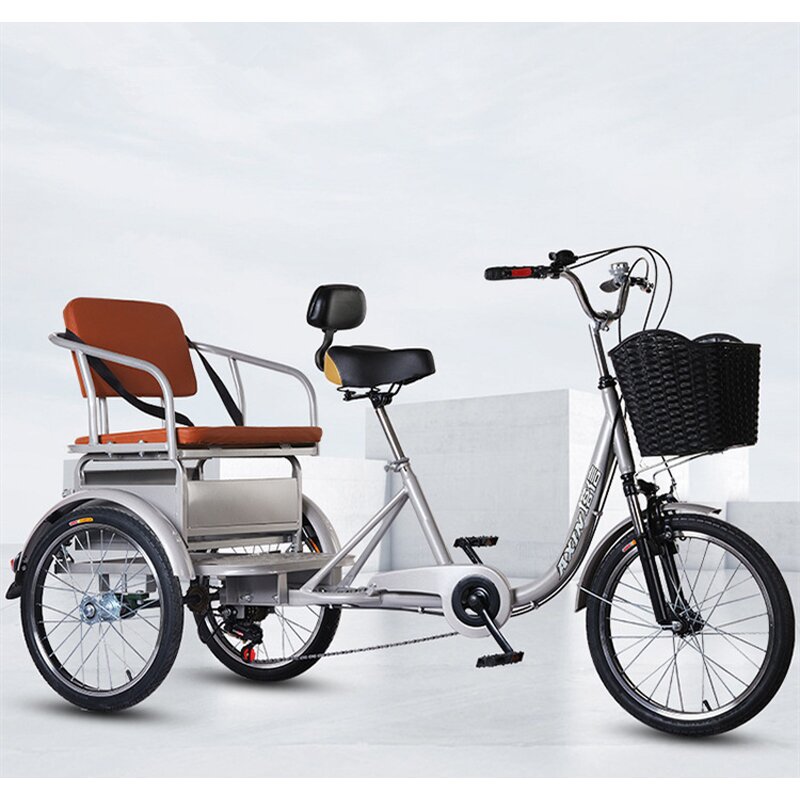 Adult Tricycle Supplier - OEM Factory Price 20-Inch Classic 3 Wheel Bike