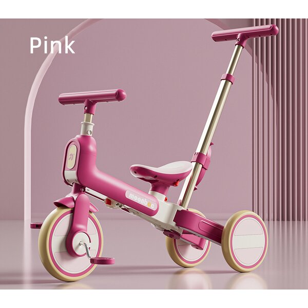 Folding Kids Tricycle Manufacturer - OEM Hot-selling 4 In1 Baby Balance Bike