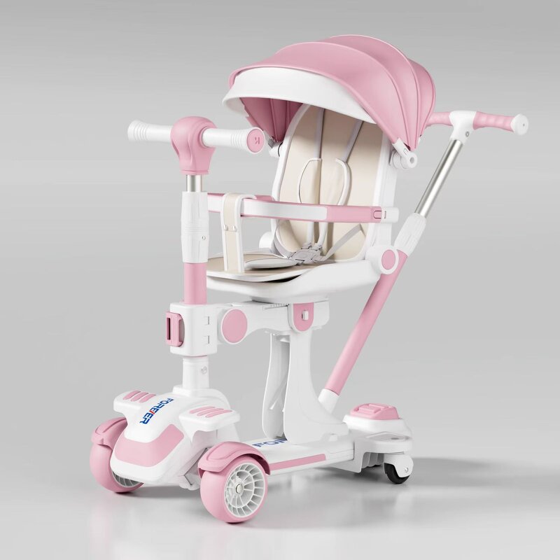 Multifunctional Folding Kids Scooter Factory - OEM Hot Sale 6 in 1 Foot